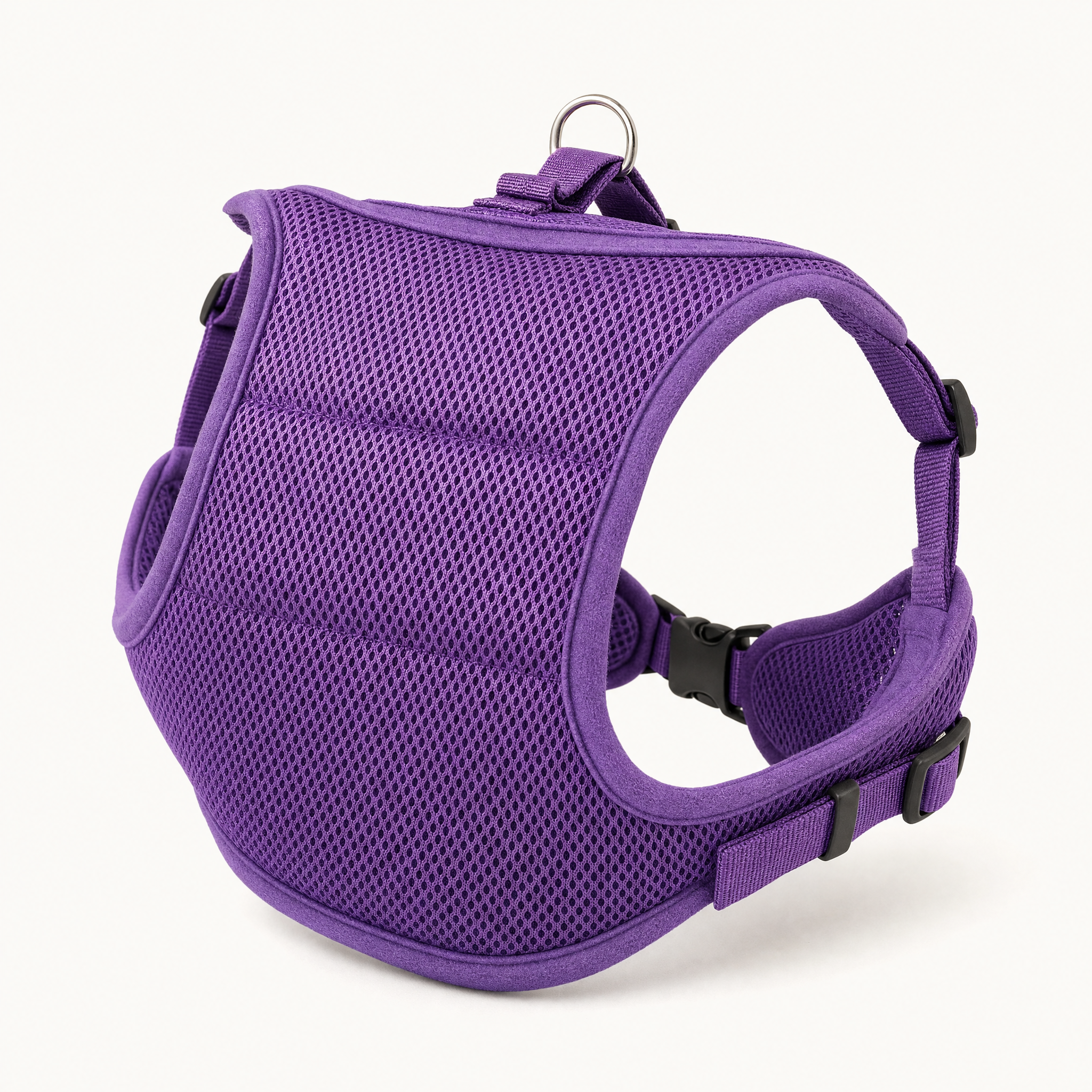 Cooling Mesh Dog Harness — Purple